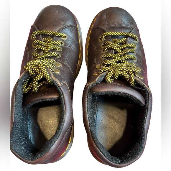 Vintage Dr Martens 8312 Grizzly Chunky Leather Lace Oxford Shoes Men US size 8 - Picture 2 of 8